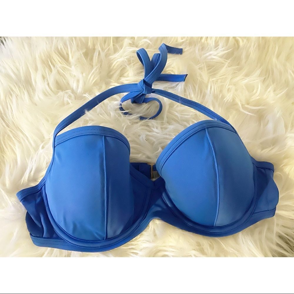 ✨VS Push Up Royal Blue Bikini Top✨ - Picture 2 of 4